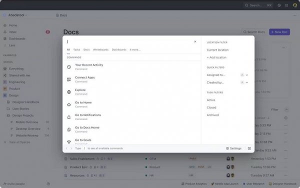 Connected search